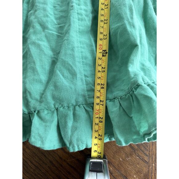 Free People Sadie Tunic Top Womens Size M Boho Sea Foam Green - Picture 5 of 6